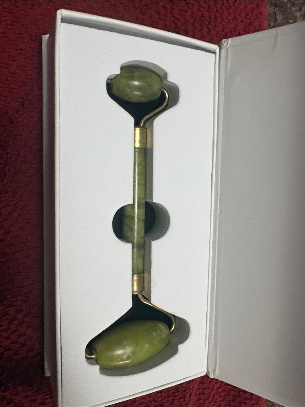 Green Jade Facial Roller